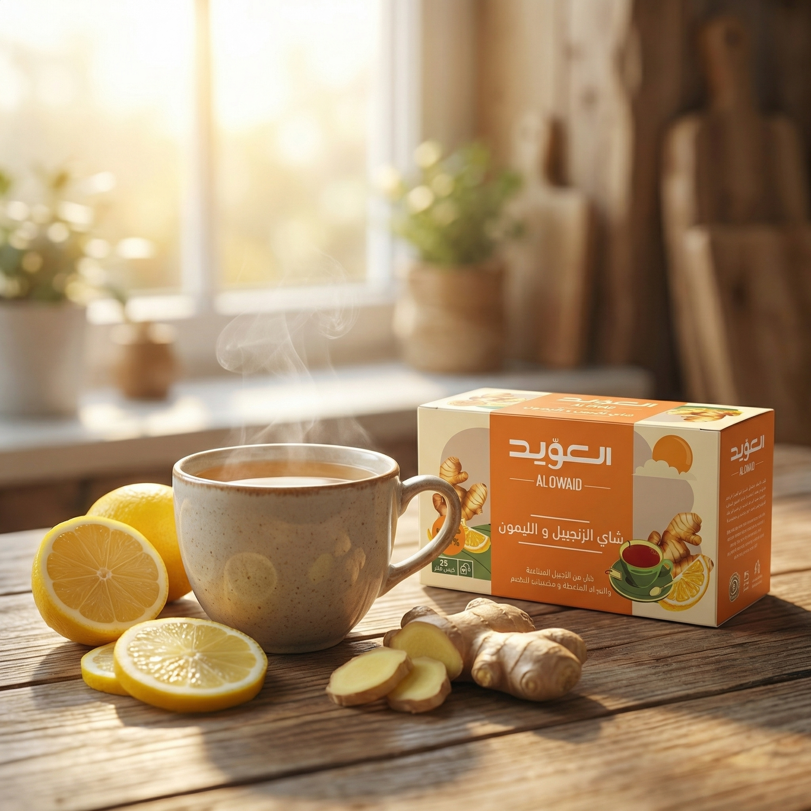 Ginger & Lemon Tea
